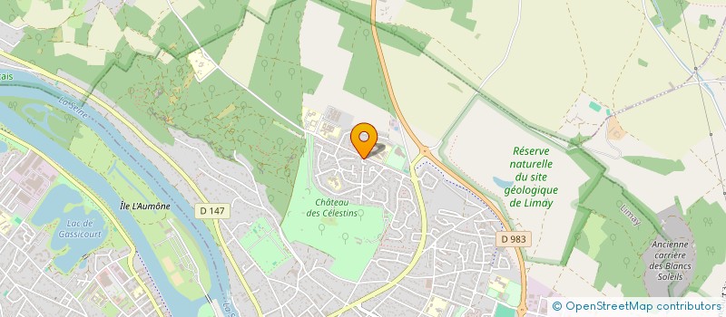 localisation de l'entreprise VERSUS  LIMAY