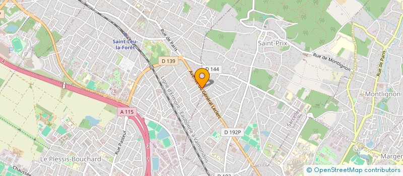 localisation de l'entreprise VERSUS ALTERNATIVE SOLUTION  SAINT-LEU-LA-FORET