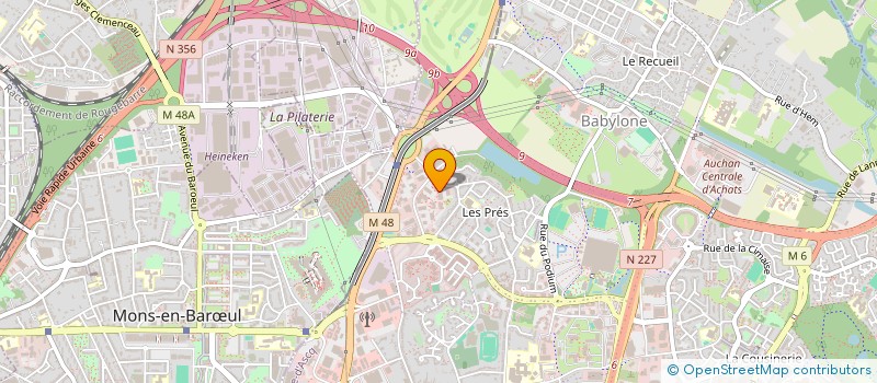 localisation de l'entreprise VERSUS CARS à VILLENEUVE-D'ASCQ
