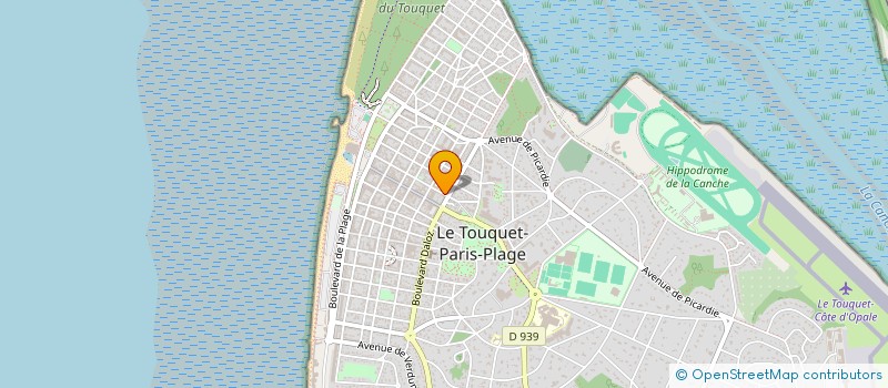 localisation de l'entreprise VERSUS DESIGN à LE TOUQUET-PARIS-PLAGE