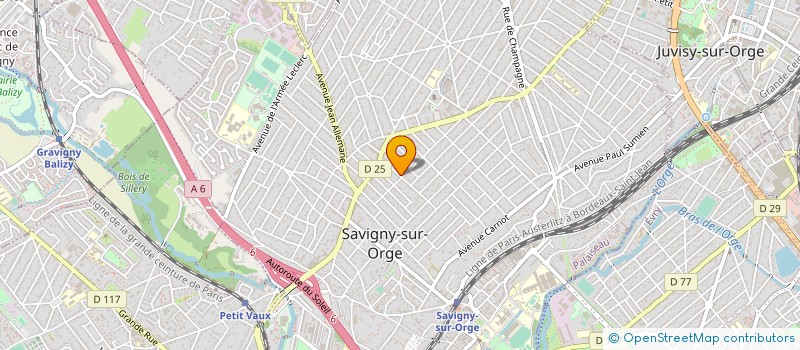 localisation de l'entreprise VERSUS EURO RENOVATION à SAVIGNY-SUR-ORGE