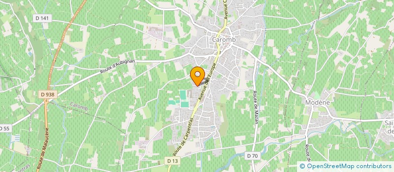 localisation de l'entreprise VERSUS METAL à CAROMB