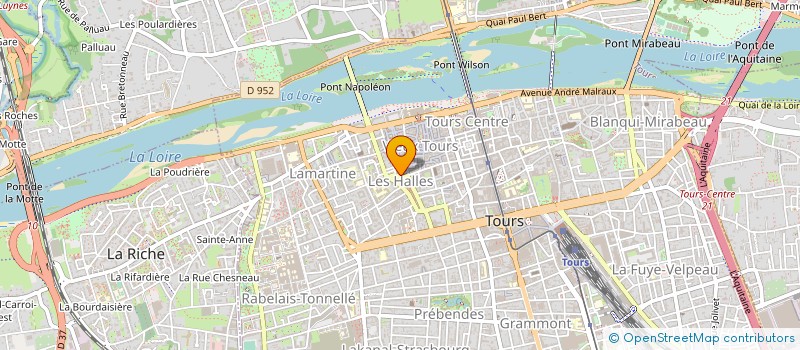 localisation de l'entreprise VERSUS STATION à TOURS