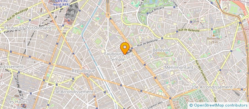 localisation de l'entreprise VERT  PARIS