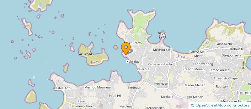 localisation de l'entreprise VERT ANIS  PLOUGUERNEAU