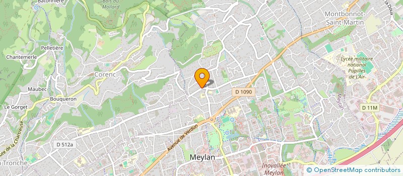 localisation de l'entreprise VERT ANIS à MEYLAN