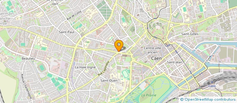 localisation de l'entreprise VERT ASSUR CAEN à CAEN
