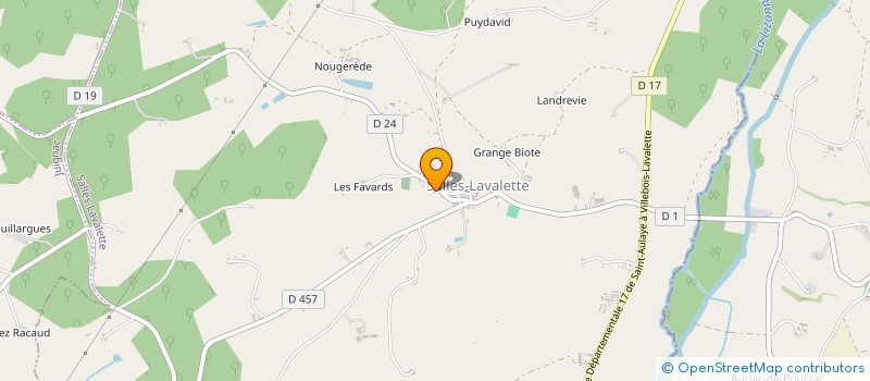 localisation de l'entreprise VERT BAL à SALLES-LAVALETTE