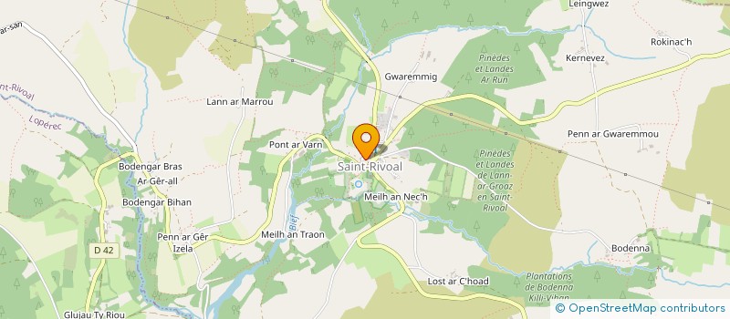 localisation de l'entreprise VERT & BLEU ASS  BRASPARTS