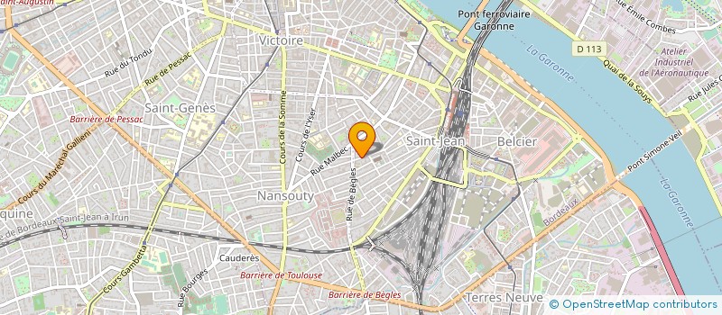 localisation de l'entreprise VERT BORDEAUX à BORDEAUX