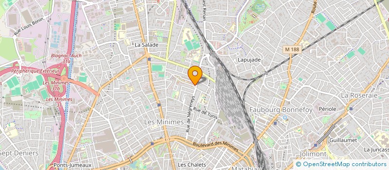 localisation de l'entreprise VERT CHAMEAU à TOULOUSE