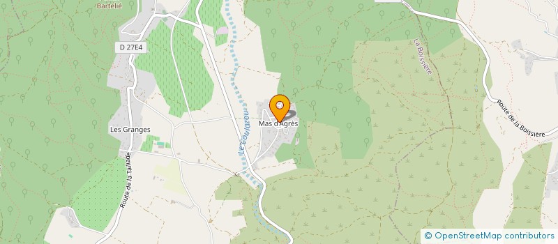 localisation de l'entreprise VERT CHEZ VOUS à LA BOISSIERE