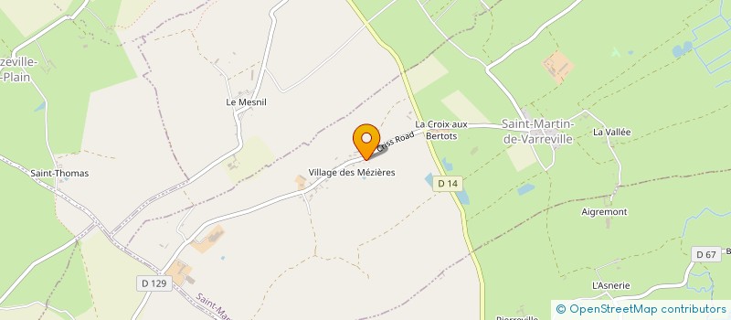 localisation de l'entreprise VERT & CIMES  SAINT-MARTIN-DE-VARREVILLE