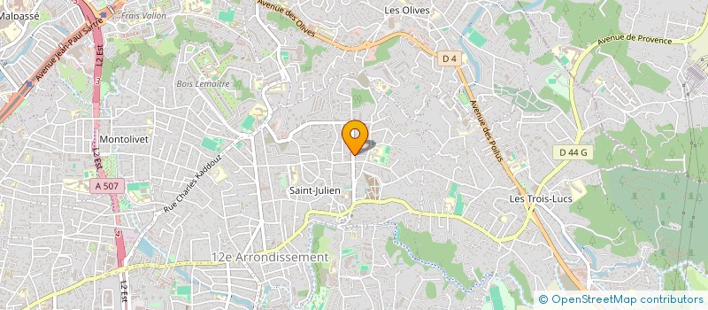 localisation de l'entreprise VERT CLOS à MARSEILLE