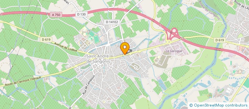 localisation de l'entreprise VERT DE TERRE à SAINT-ANDRE-DE-SANGONIS