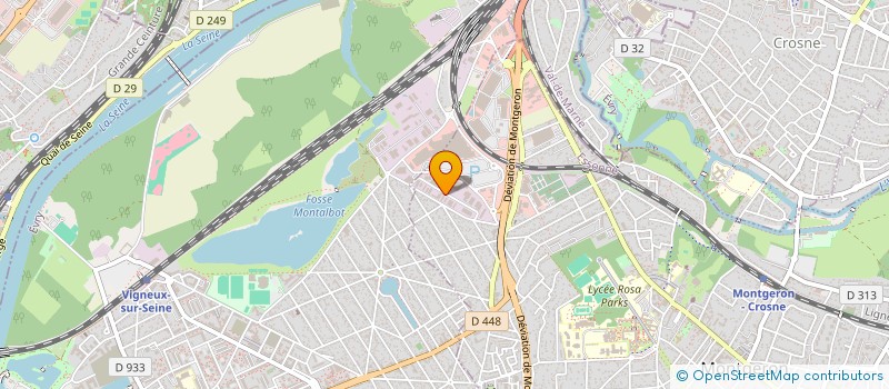 localisation de l'entreprise VERT DEMAIN à MONTGERON