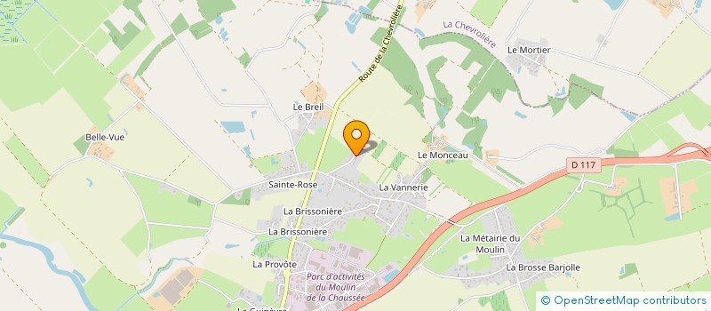 localisation de l'entreprise VERT DEMAIN PAYSAGE  SAINT-PHILBERT-DE-GRAND-LIEU