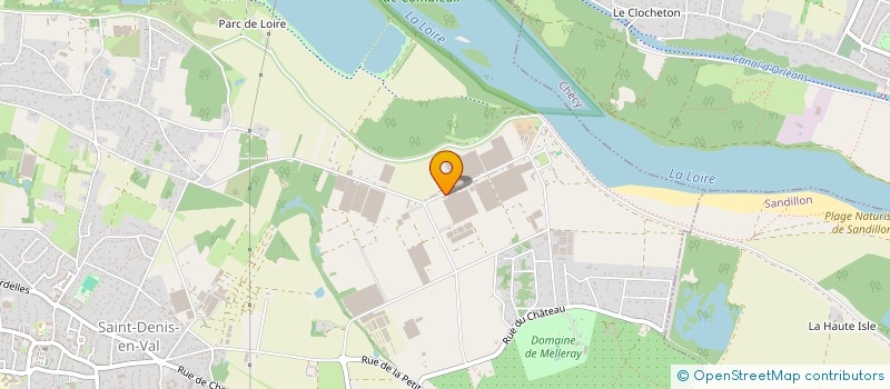 localisation de l'entreprise VERT - ELEC à SAINT-DENIS-EN-VAL