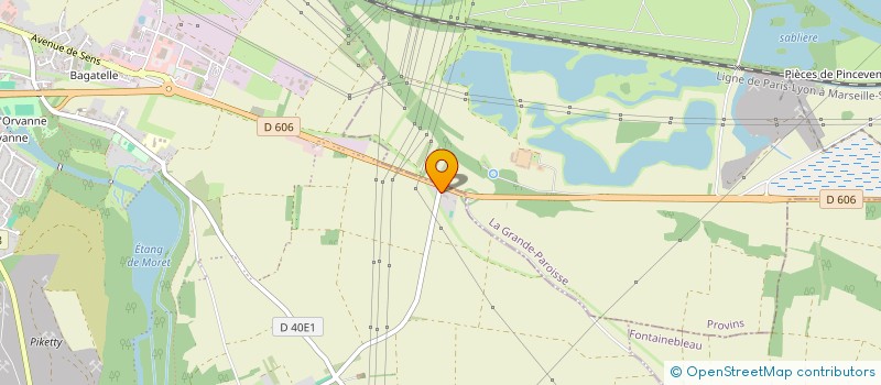 localisation de l'entreprise VERT EQUIP  MORET-LOING-ET-ORVANNE