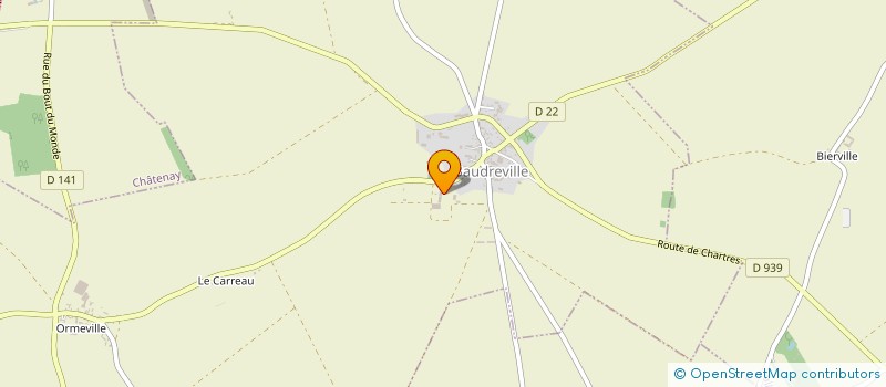 localisation de l'entreprise VERT ESPACE à BAUDREVILLE
