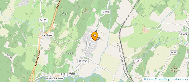 localisation de l'entreprise VERT ESPACE LOISIRS à PASSENANS