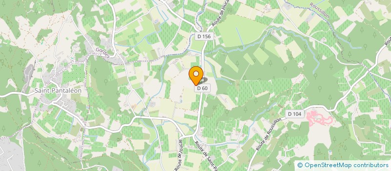 localisation de l'entreprise VERT ET EAU  GOULT