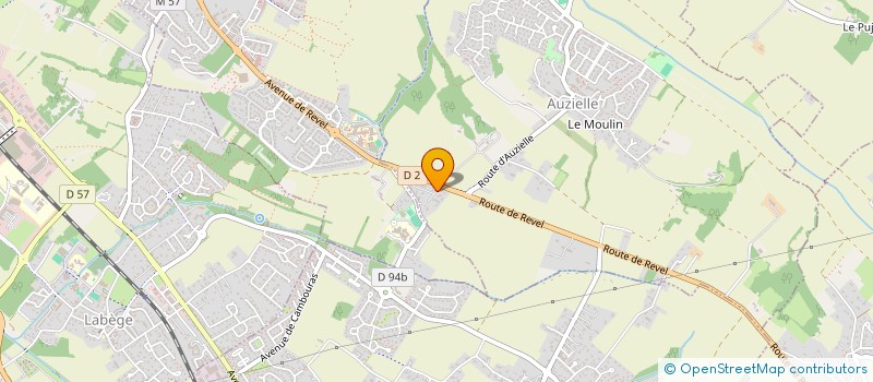 localisation de l'entreprise VERT ET SENS  AUZIELLE