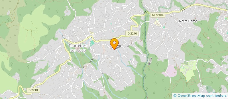 localisation de l'entreprise VERT ET SOIE à TOURRETTES-SUR-LOUP
