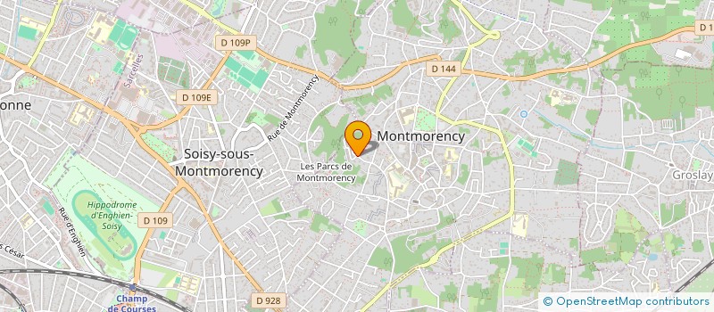 localisation de l'entreprise VERT ET ZEN PAYSAGE  MONTMORENCY