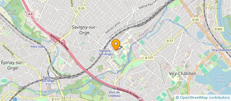 localisation de l'entreprise VERT GRENADINE à SAVIGNY-SUR-ORGE