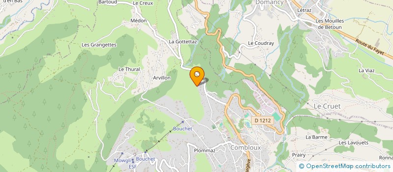 localisation de l'entreprise VERT HORIZON  COMBLOUX