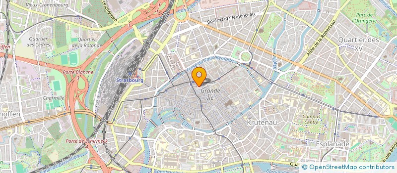 localisation de l'entreprise VERT ICI à STRASBOURG