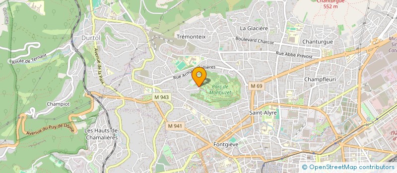 localisation de l'entreprise VERT IMMO à CLERMONT-FERRAND