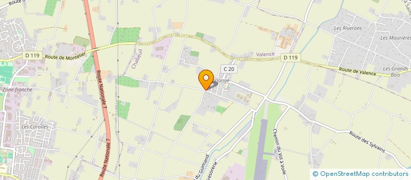 localisation de l'entreprise VERT L' AVENIR à CHABEUIL