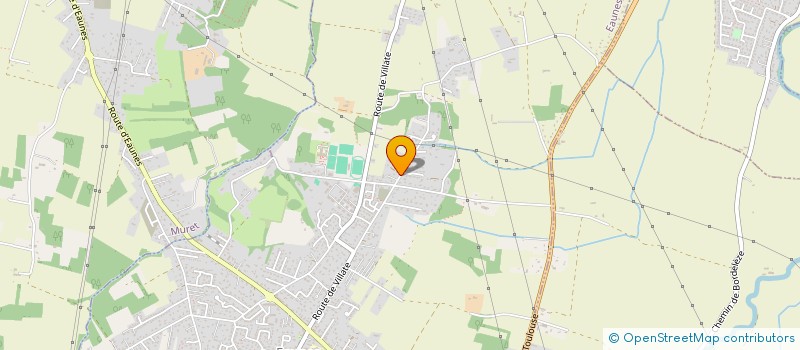 localisation de l'entreprise VERT L'ELAGAGE  EAUNES