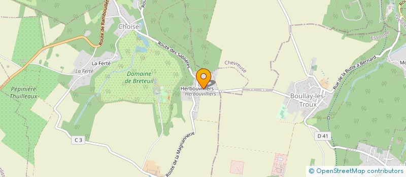 localisation de l'entreprise VERT LA VIE  CHOISEL