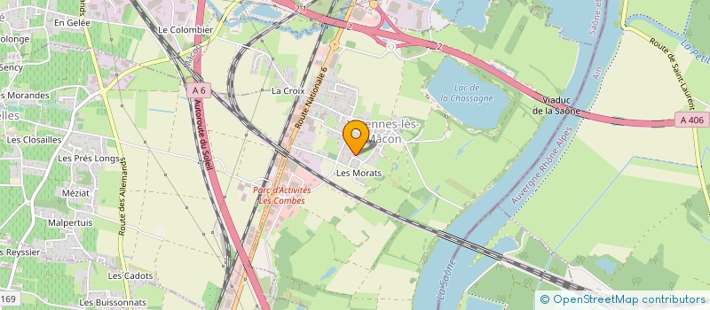 localisation de l'entreprise VERT-LAND SERVICES à VARENNES-LES-MACON