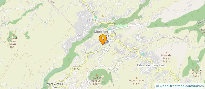 localisation de l'entreprise VERT MARINE  SAINT-PIERRE