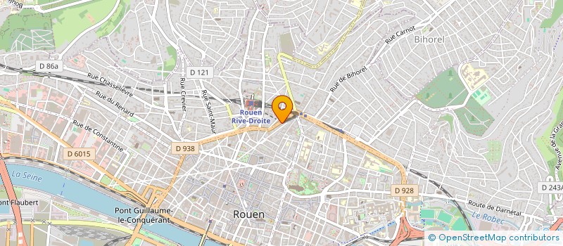 localisation de l'entreprise VERT MARINE CONCESSIONS à ROUEN