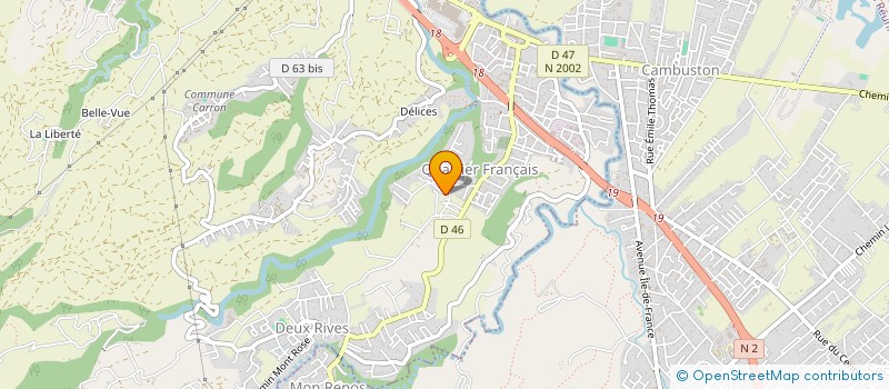 localisation de l'entreprise VERT NATURE ALTERRA  SAINTE-SUZANNE