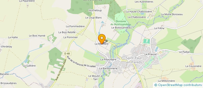 localisation de l'entreprise VERT NATUREL à LES HERBIERS