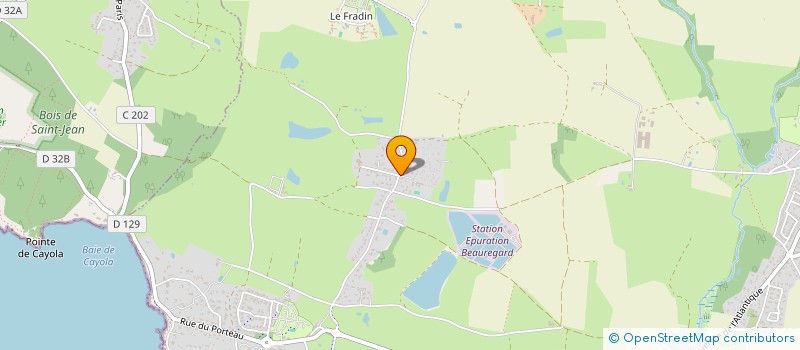 localisation de l'entreprise VERT OCEAN  TALMONT-SAINT-HILAIRE