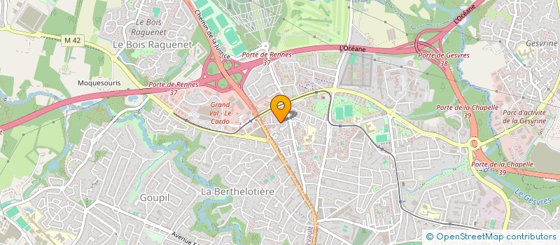 localisation de l'entreprise VERT SAFRAN à NANTES