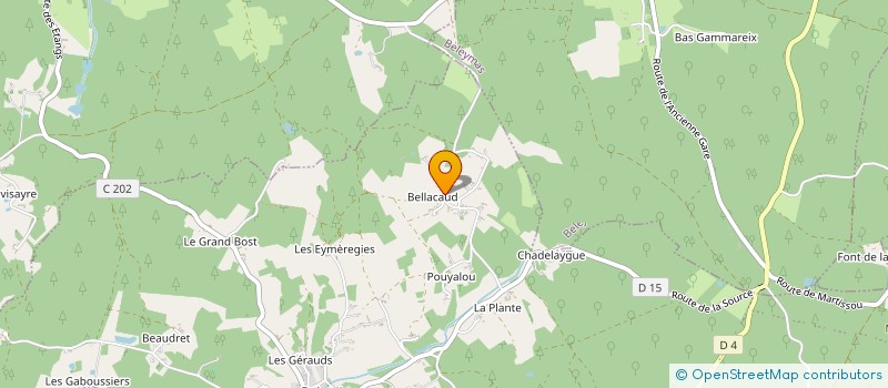 localisation de l'entreprise VERT SERVICES 24  EYRAUD-CREMPSE-MAURENS