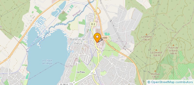 localisation de l'entreprise VERT SUD  BALARUC-LE-VIEUX