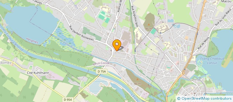 localisation de l'entreprise VERT'TIGE à VIEUX-CONDE