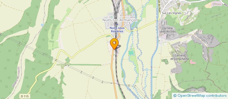 localisation de l'entreprise VERT-TIGE  NUITS