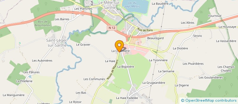 localisation de l'entreprise VERT'TIGE à BARVILLE