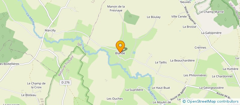 localisation de l'entreprise VERT VEINE à ORIGNY-LE-ROUX