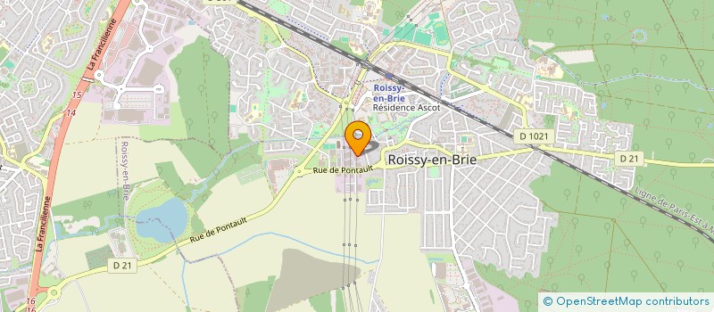 localisation de l'entreprise VERT VOUS à ROISSY-EN-BRIE